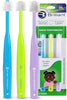 Brilliant Oral Care Child Toothbrush with Soft Bristles and Round Head, for a Kid Approved - Image 2