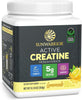 Creatine Monohydrate Powder Micronized PreWorkout Recovery Supplement Support Muscle Building Strength Training Cognition Vegan & Keto Friendly, Easily Mixes 50 Servings Lemonade Flavored