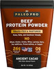 26G Grass Fed Beef Protein Powder Isolate, Dairy & Gluten Free (Cacao)