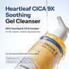 Heartleaf Cica 9X Soothing Gel Cleanser, BHA Salicylic Acid & Ceramide Exfoliating Face Wa - Image 2