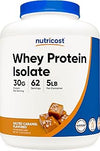 Nutricost Whey Protein Isolate (Salted Caramel, 5LBS)