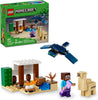 LEGO Minecraft Steve's Desert Expedition Building Toy, Biome with Minecraft House and Action Figures, Minecraft Gift for Independent Play, Gaming Playset for Boys, Girls and Kids Ages 6 and Up, 21251