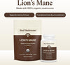 Real Mushrooms Lion's Mane Capsules, Brain, Focus and Cognition, 120ct - Image 4