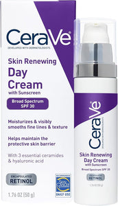 Cerave Day Cream, Face Moisturizer with SPF 30, Daily Retinol Cream, 1.76oz - Personal Care