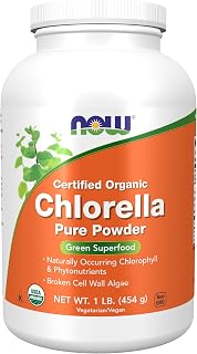 NOW Supplements, Organic Chlorella Powder, 1 lb