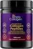 Hydrolyzed Collagen Peptides Powder Grass-Fed, Unflavored, Type I & III Supports Hair, Skin, Nails, Bones & Joints 41 Servings