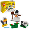 LEGO Classic Creative White Bricks 11012 Building Kit; Toy Building Set for Creative Play with 3 Build Ideas, Including a Snowman, Sheep and Seagull; Great for Kids Aged 4 and Up, New 2021 (60 Pieces)