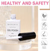 Makartt Cat Eye Gel Nail Polish: Universal Rainbow Holographic Gel Polish Bronze Gaze Spar - Image 5