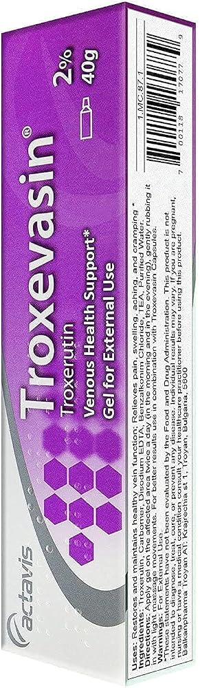 Troxevasin gel 40g/1.4 Oz by Troxevasin