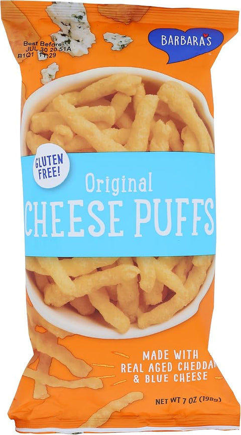 Barbara's Bakery, Original Cheese Puffs, 7 oz