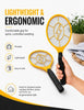 Tridok Electric Fly Swatter, 2 Pack, Handheld Bug Zapper Racket - Image 5