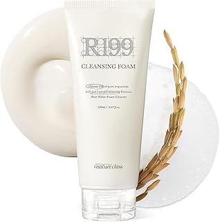 R199 Rice Enzyme Cleansing Foam, Korean Skin Care, 5.07 fl oz - Personal Care