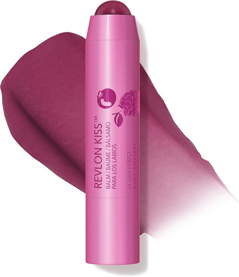 Revlon Kiss Balm with Sunscreen SPF 20, 035 Berry Burst, 0.09 oz