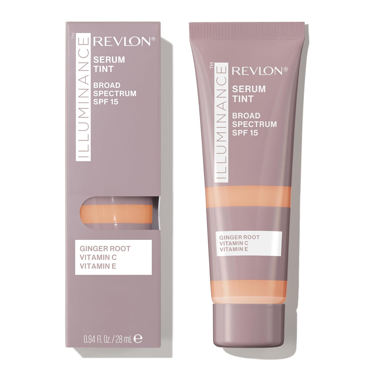 Revlon Illuminance Tinted Serum, Triple Hyaluronic Acid, Evens Out Skin Tone Over Time - Light Tan (0.94 Fl Oz)