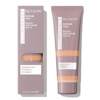 Revlon Illuminance Tinted Serum, Triple Hyaluronic Acid, Evens Out Skin Tone Over Time - Light Tan (0.94 Fl Oz)