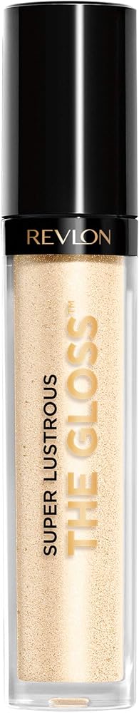 Revlon Super Lustrous Lip Gloss, Non-Sticky, Hydrating, High Shine Finish, 300 All That Glitters, 0.13 oz - Lipstick - Lip Makeup - 300 All That Glitters