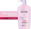L'Oreal Paris Elvive Glycolic + Gloss Shine Boosting Shampoo, Cleanses and Smooths Dull, P - Image 3