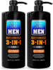 Dead Sea Collection Mens Body Wash 3 in 1 – Citrus Body Wash for Men – Shower Gel – Shampo - Image 1