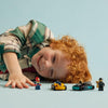 LEGO City Go-Karts and Race Drivers Toy Playset, 2 Driver Minifigures, Racing Vehicle Car  - Image 4