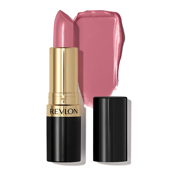 REVLON Lipstick, Super Lustrous Lipstick, Creamy Formula For Soft, Fuller-Looking Lips, Moisturized Feel in Pinks, Primrose (668) 0.15 oz