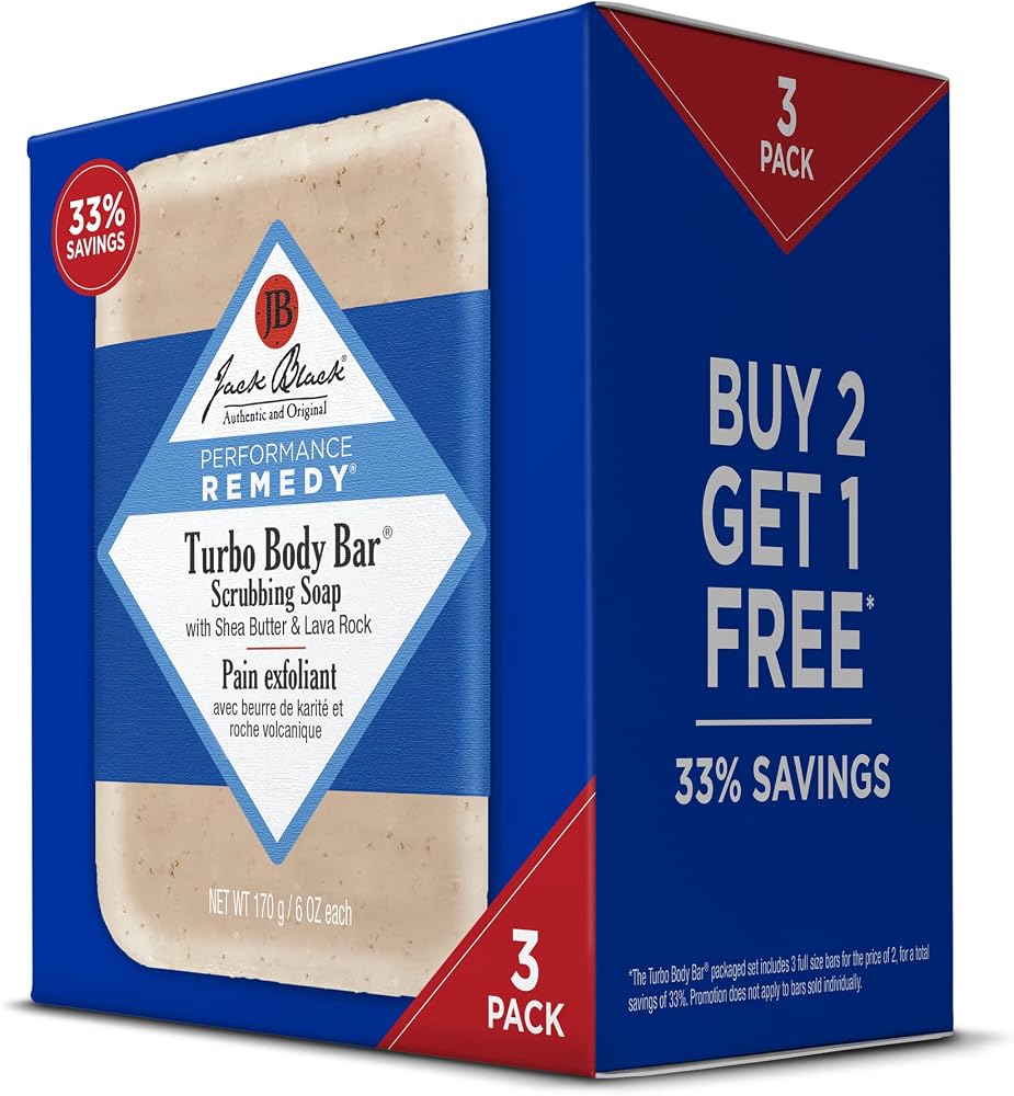 Jack Black Jack Black Turbo Body Bar Scrubbing Soap 6 Oz - Personal Care