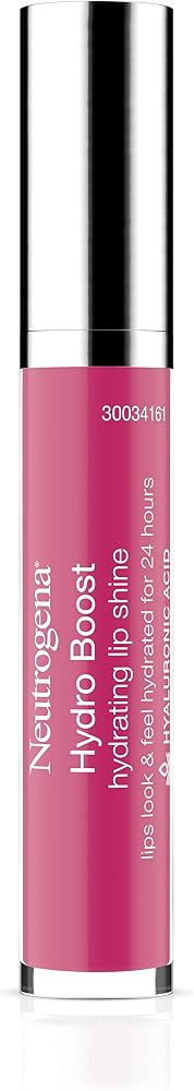Neutrogena Hydro Boost Hydrating Lip Shine, Soft Blush 10, 0.10 Ounce - Personal Care