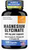 Magnesium Glycinate 500mg 120 Capsules for Good Sleep & Muscle Relaxation