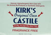 Coco Castile Bar Soap, Fragrance Free 4 oz - Personal Care