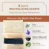 Mary Case Variety Bar Soap Set of 4– Natural Soap with Olive & Coconut Oils - Personal Car - Image 2