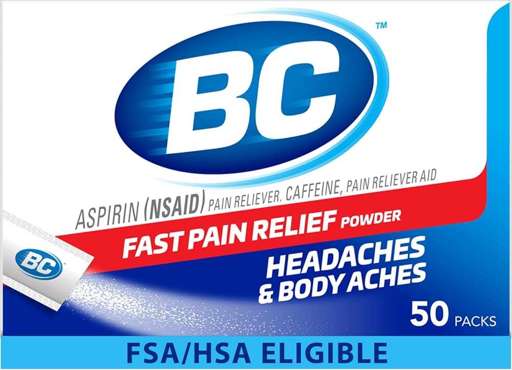 Bc Powder Pain Relief, Headache Relief, Original Strength, 50 Count - Personal Care