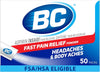 Bc Powder Pain Relief, Headache Relief, Original Strength, 50 Count - Personal Care - Image 1
