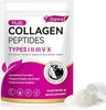 Collagen Peptide Powder,16 oz (41 Servings)-Hydrolyzed Collagen, Hyaluronic Acid Power,Grass Fed Collagen Supplements for Women and Men, Non GMO