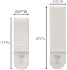 Command Picture Hanging Strips Value Pack, 12 Pairs: 8-Medium, 4-Large Pairs, Decorate Dam - Image 2