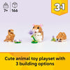 LEGO Creator 3 in 1 Cute Hamster with a Flower 31376 - Image 3