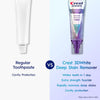 Crest 3D White Deep Stain Remover Brilliant White Toothpaste, 3.1 oz (Pack of 2), Whiter T - Image 4