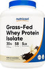 Nutricost Grass-Fed Whey Protein Isolate (Vanilla) 5LBS