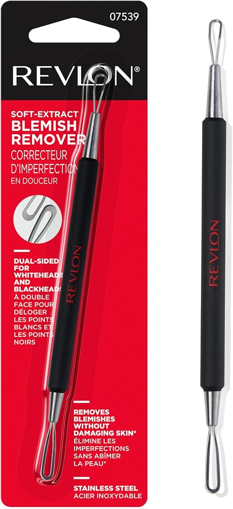 Revlon Soft-Touch Blemish Remover Tool, Black, 1 Count