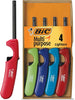 BIC Multi-Purpose Classic Edition Lighters, 4-Count, Utility Lighter - Image 1