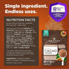Navitas Organics Cacao Powder - Cocoa Powder Substitute 1:1, For Hot Chocolate, Baking & M - Image 3