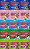 Variety Pack Big League Chew Bubble Gum, 15 Pack (3 of Each), 2.12 oz Pouches, Soft Shredd - Image 1
