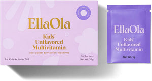ELLAOLA Kids Multivitamin Powder, Tasteless Sugar Free Sachets, Ages 4-11