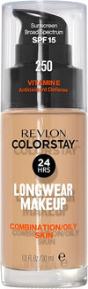 Revlon Colorstay Longwear Makeup Combo/Oily, 250 Fresh Beige, 1 fl oz