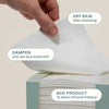 Cliganic Disposable Face Towels XL, Makeup Remover Dry Wipes, Ultra Soft - Image 2