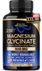 Magnesium Glycinate 500mg - VIT. B6 & D3 - Sleep, Muscle & Heart - 240 Caps