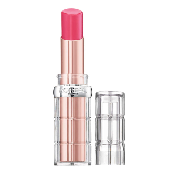 L'Oreal Paris Makeup Colour Riche Plump and Shine Lipstick, for Glossy, Radiant, Visibly Fuller Lips with an All-Day Moisturized Feel, Pitaya Plump, 0.1 oz.