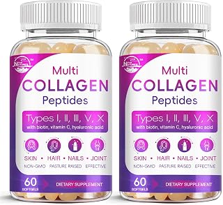 Nature's live Multi Collagen Peptides Softgel
