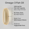 Sports Research® Omega-3 Fish Oil 1250mg from Wild Alaska Pollock, 90 Count - Image 2