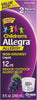 Allegra Children's 12-Hour Allergy Relief Liquid, Grape Flavor, 8 oz. - Image 1