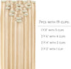 WENNALIFE Clip in Hair Extensions Real Human Hair, 22 Inch 160g 7pcs Dirty Blonde Highligh - Image 2
