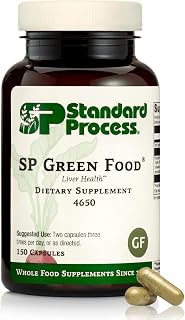 Standard Process SP Green Food, Whole Food Metabolism Support, 150 Capsules